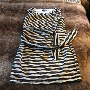 Guess Black & White casual dress